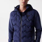 Chaqueta acolchada con capucha - ECRU