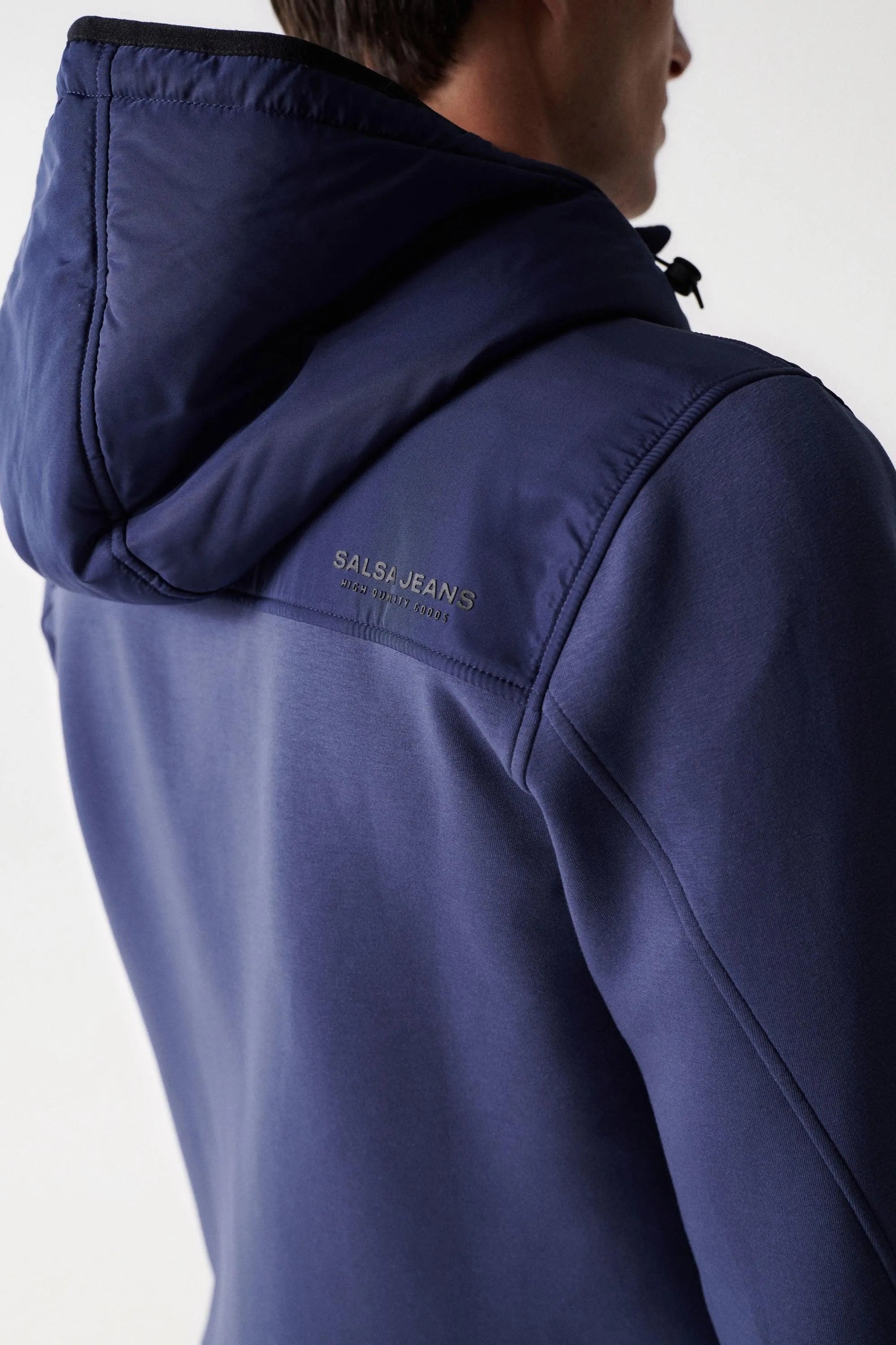 Chaqueta acolchada con capucha - ECRU