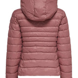 Chaqueta Acolchada ONLY Tahoe Withered Rose - ECRU
