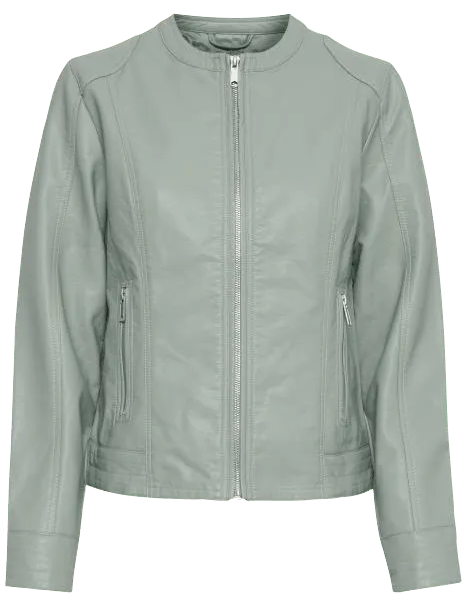 Chaqueta Acom Iceberg Green - ECRU