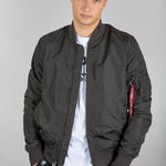 Chaqueta Alpha Industries Tipo Aviador MA-1 TT Rep Grey - ECRU