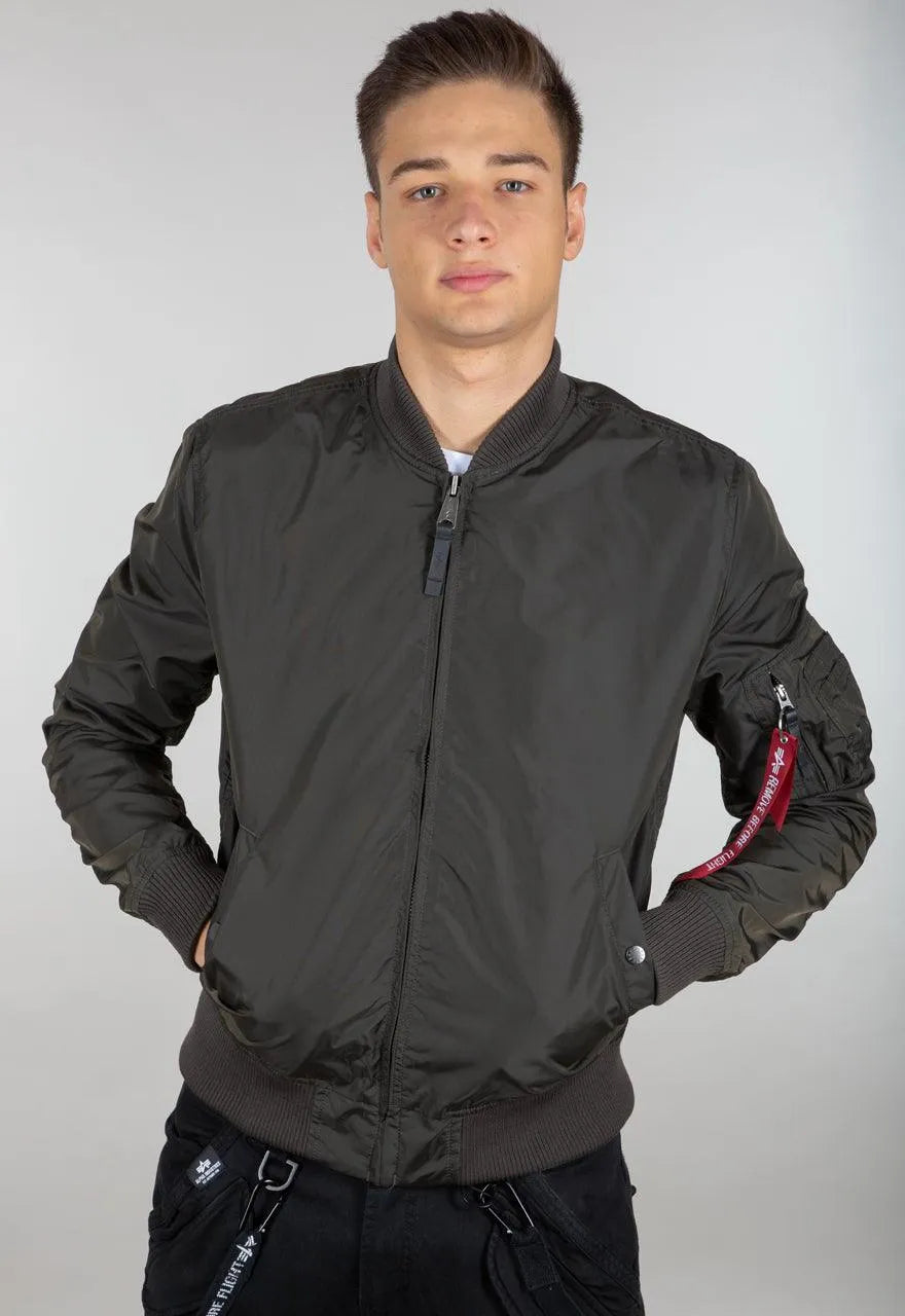 Chaqueta Alpha Industries Tipo Aviador MA-1 TT Rep Grey - ECRU