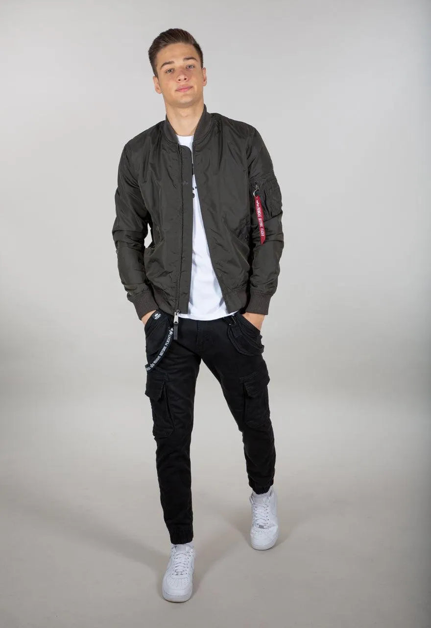 Chaqueta Alpha Industries Tipo Aviador MA-1 TT Rep Grey - ECRU