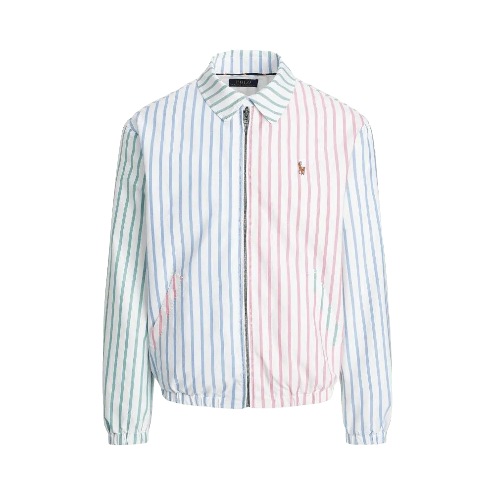 Chaqueta Bayport de Oxford de rayas - ECRU