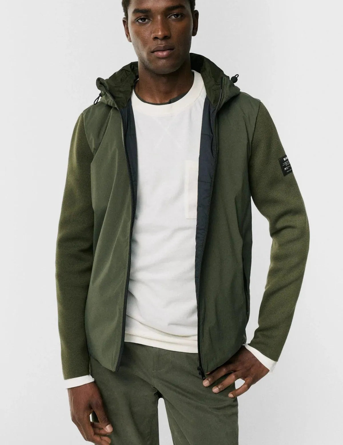 Chaqueta Berga Olive - ECRU