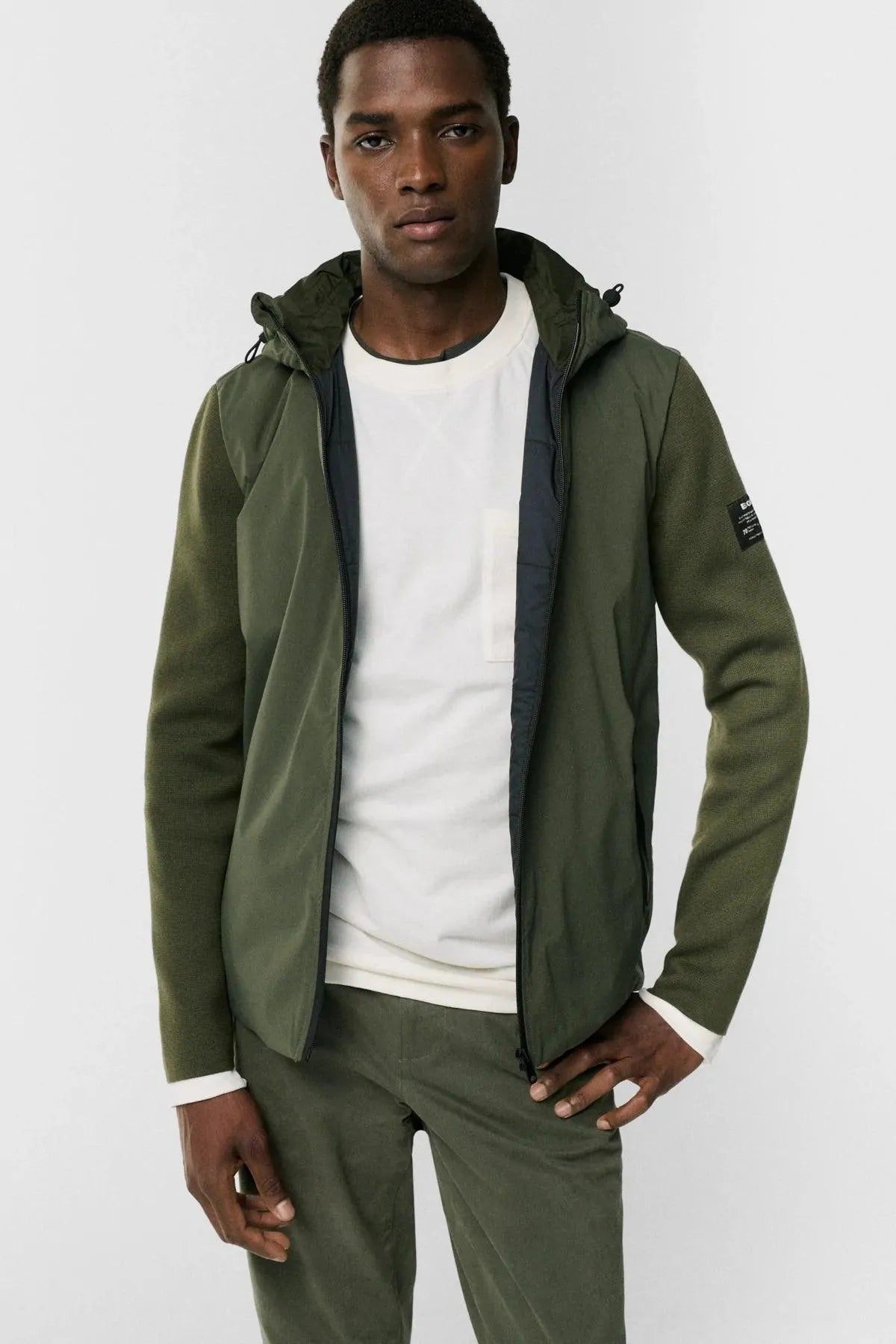 Chaqueta Berga Olive - ECRU