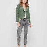 Chaqueta Biker Peach - ECRU