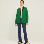 Chaqueta Cadera Lisa - ECRU