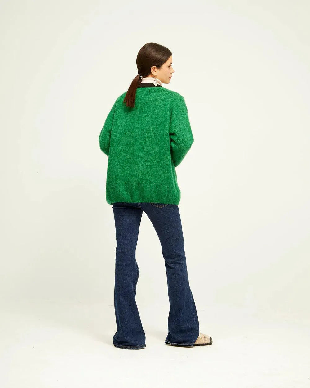 Chaqueta Cadera Lisa - ECRU