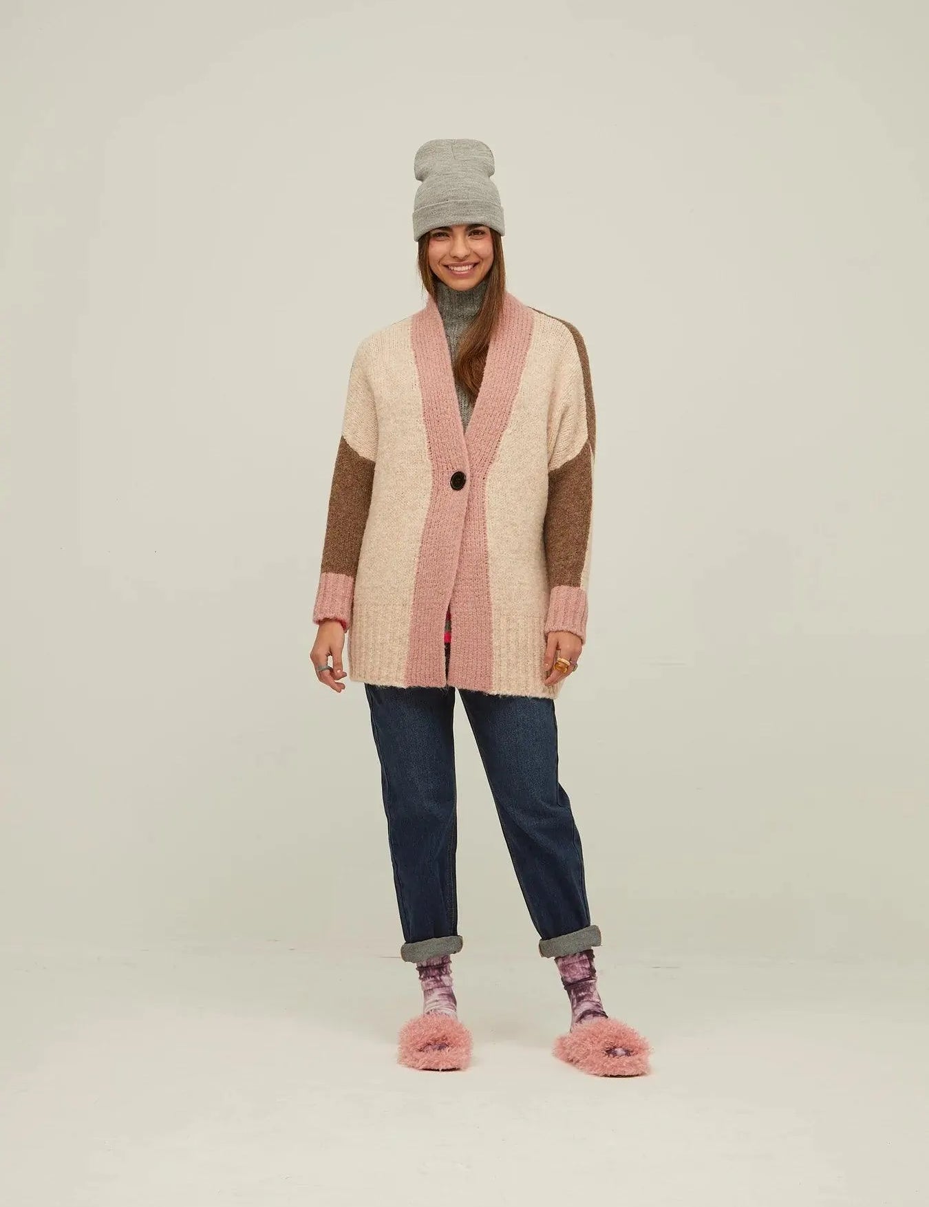 Chaqueta Combi - ECRU