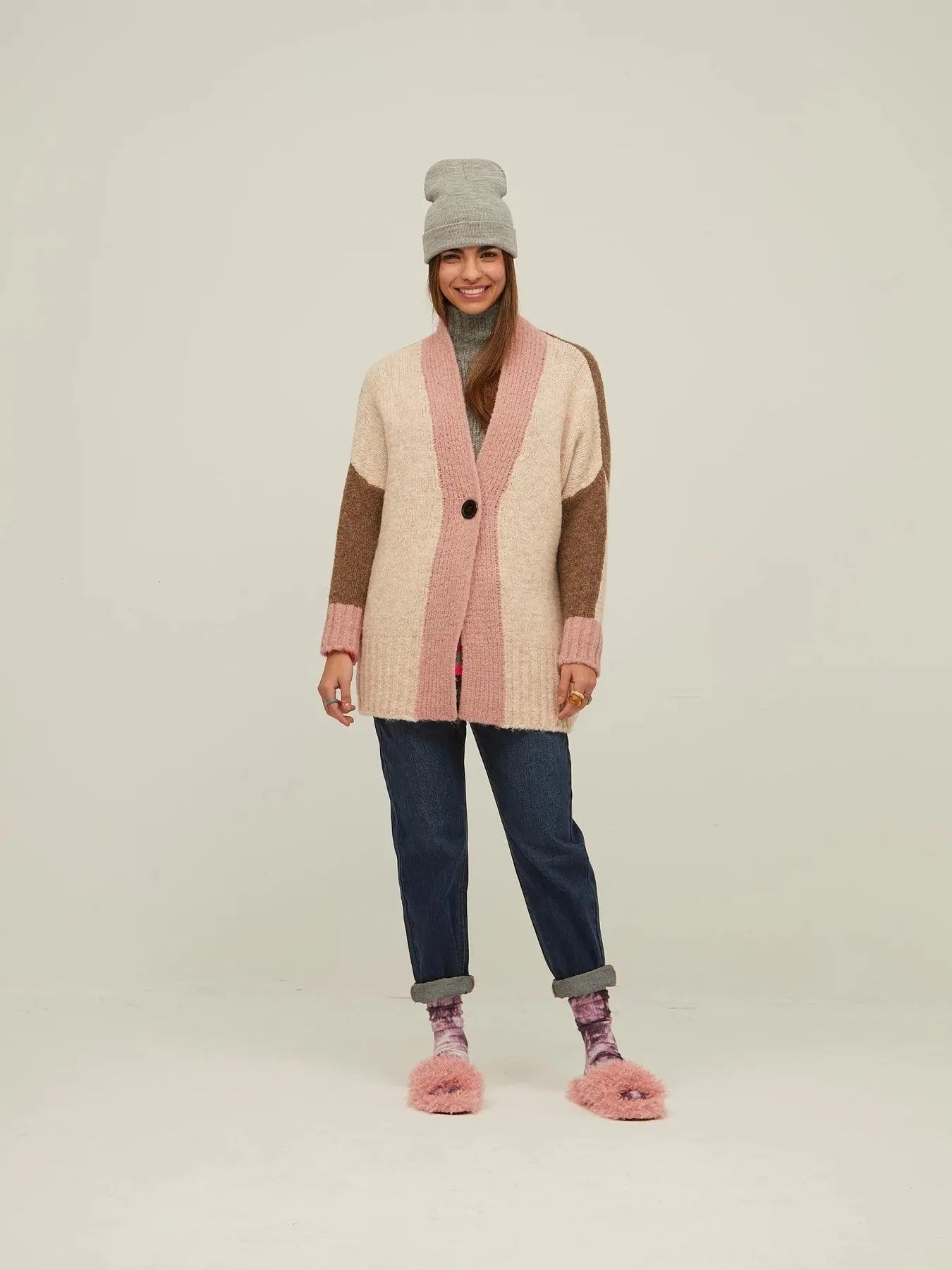 Chaqueta Combi - ECRU