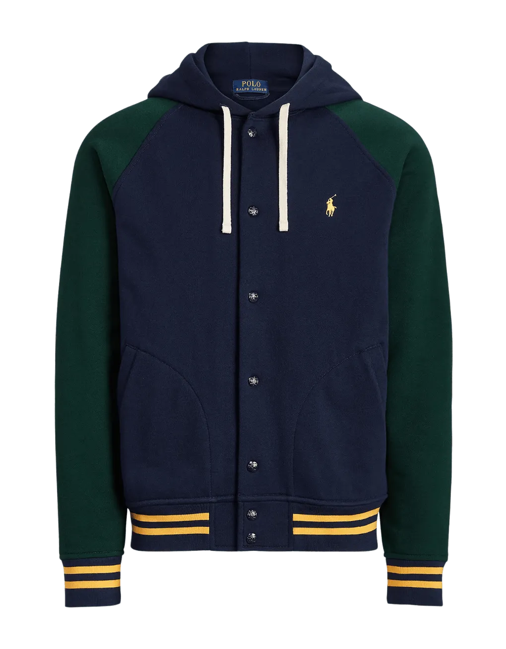 Chaqueta de béisbol con capucha - ECRU