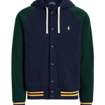 Chaqueta de béisbol con capucha - ECRU