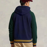 Chaqueta de béisbol con capucha - ECRU