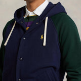 Chaqueta de béisbol con capucha - ECRU