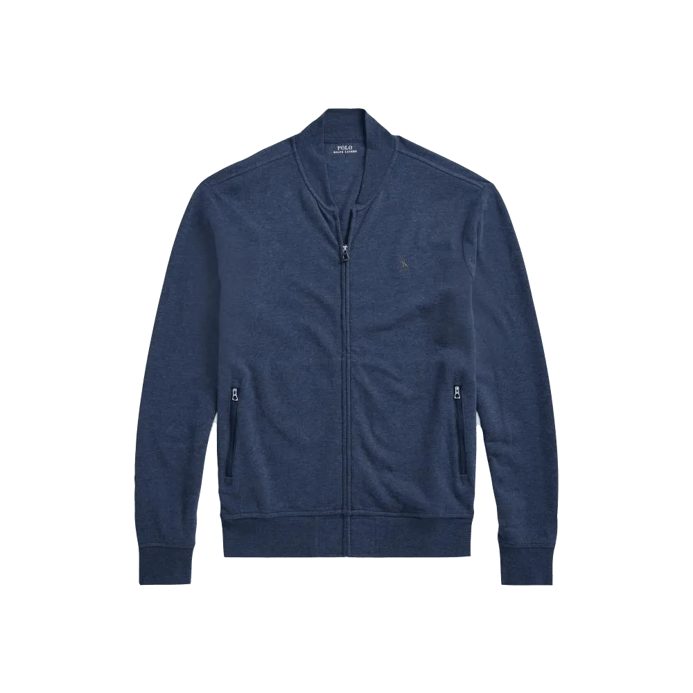 Chaqueta de béisbol de punto de lujo - ECRU