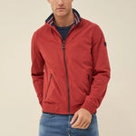 CHAQUETA DE NYLON FINO CORTAVIENTO - ECRU