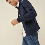 CHAQUETA DE NYLON FINO CORTAVIENTO - ECRU