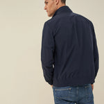 CHAQUETA DE NYLON FINO CORTAVIENTO - ECRU