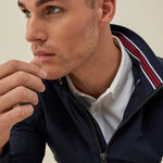 CHAQUETA DE NYLON FINO CORTAVIENTO - ECRU