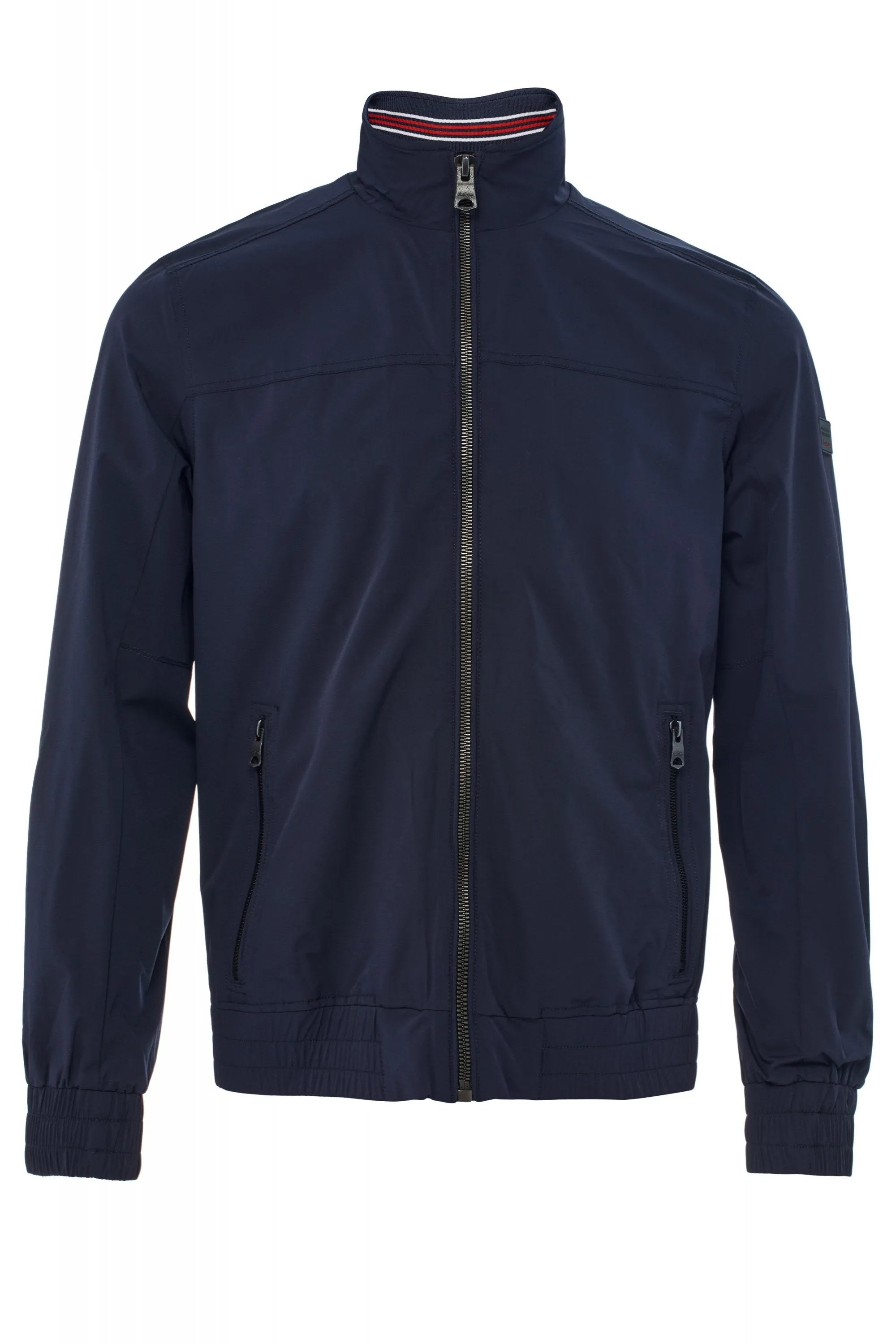 CHAQUETA DE NYLON FINO CORTAVIENTO - ECRU