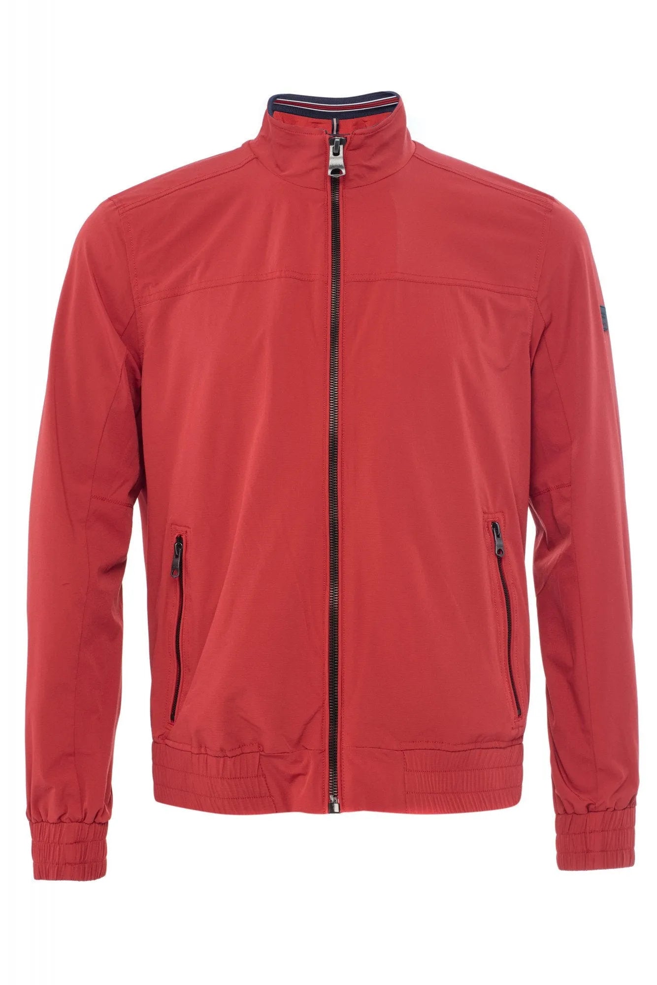 CHAQUETA DE NYLON FINO CORTAVIENTO - ECRU