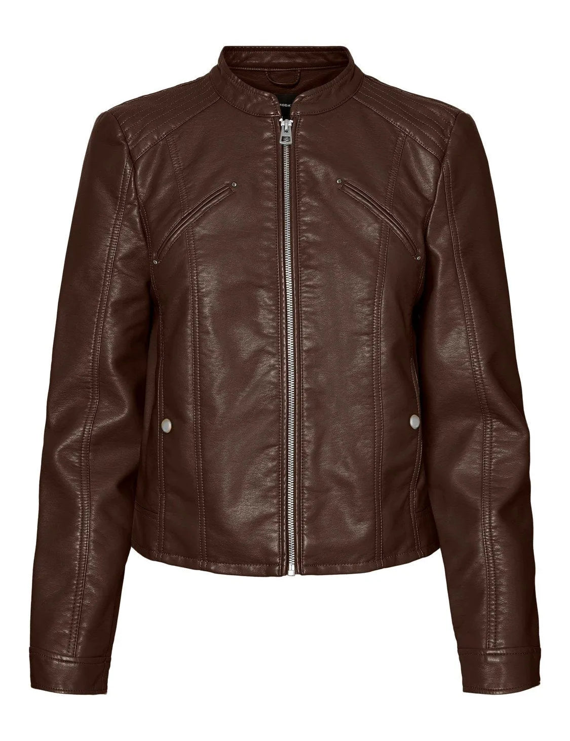 Chaqueta de Polipiel Favodona - ECRU