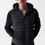 Chaqueta de punto acolchada - ECRU