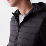 Chaqueta de punto acolchada - ECRU