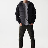 Chaqueta de punto acolchada - ECRU