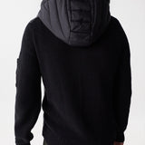 Chaqueta de punto acolchada - ECRU