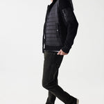 Chaqueta de punto acolchada - ECRU