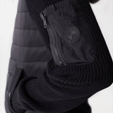 Chaqueta de punto acolchada - ECRU