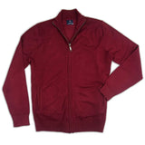 Chaqueta de punto con cremallera - ECRU