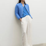 Chaqueta Ecoalf de Mujer AIA French Blue - ECRU