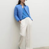 Chaqueta Ecoalf de Mujer AIA French Blue - ECRU