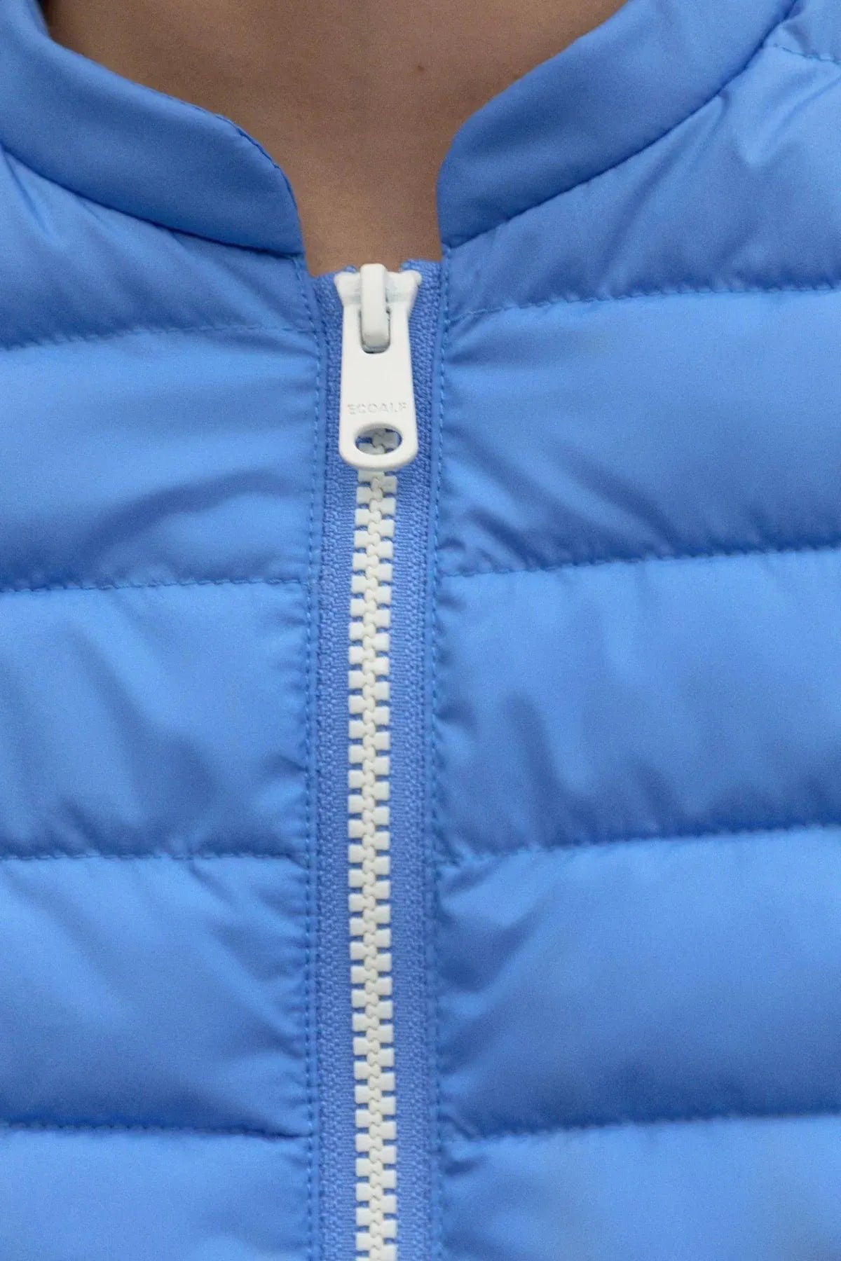 Chaqueta Ecoalf de Mujer AIA French Blue - ECRU