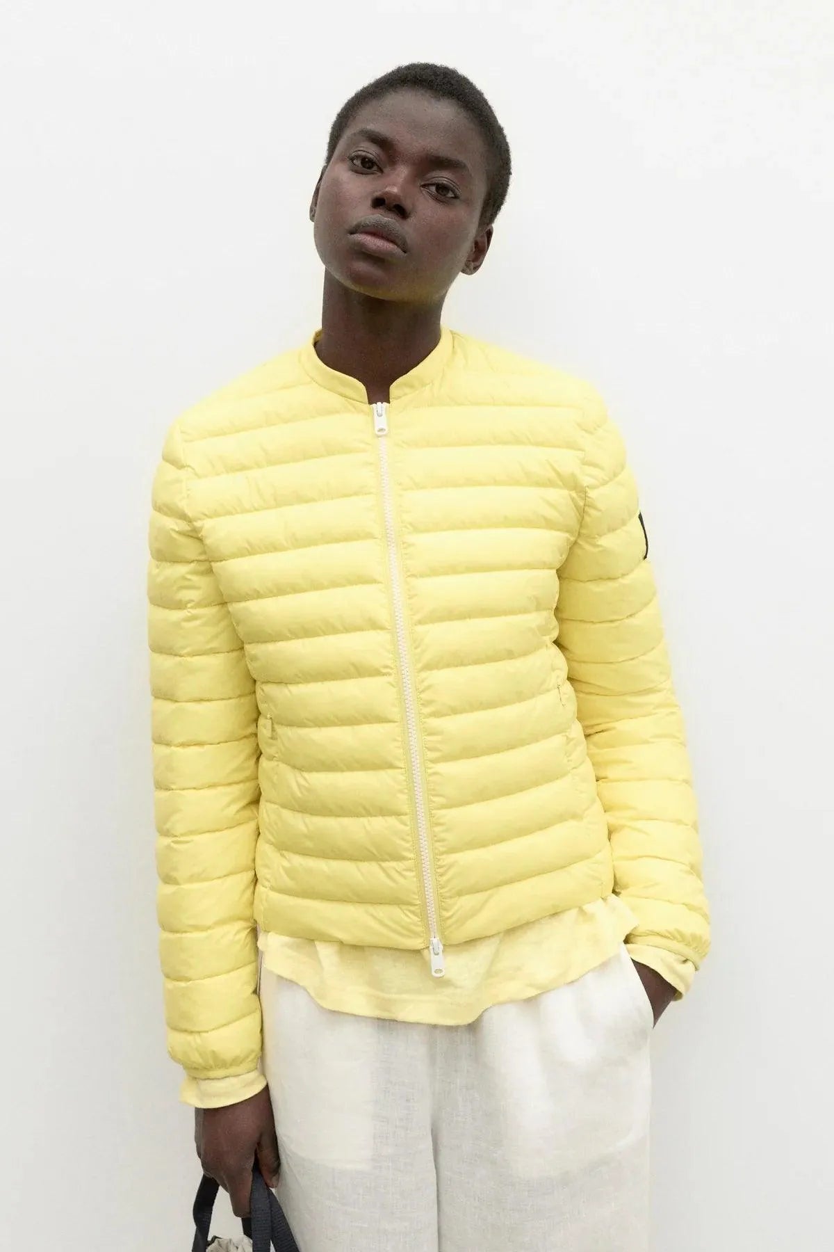 Chaqueta Ecoalf de Mujer AIA Lemonade - ECRU