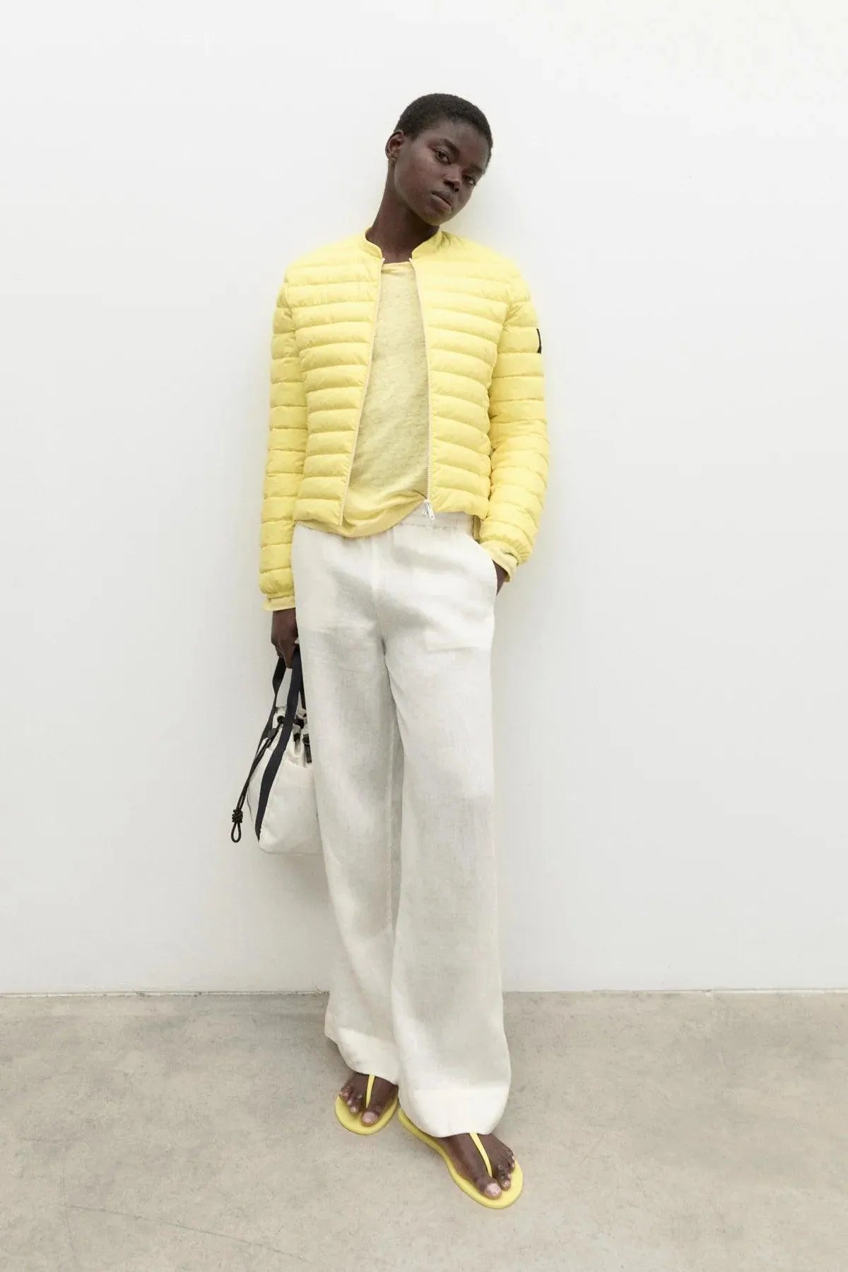 Chaqueta Ecoalf de Mujer AIA Lemonade - ECRU