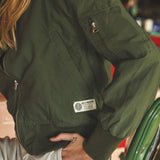 Chaqueta Flight Bomber Clover - ECRU