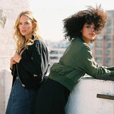 Chaqueta Flight Bomber Clover - ECRU