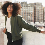 Chaqueta Flight Bomber Clover - ECRU