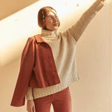 Chaqueta Granado Old Rose - ECRU