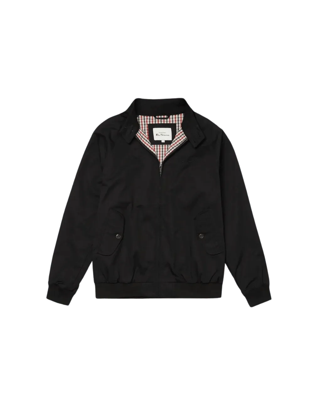 Chaqueta Harrington Signature Black - ECRU