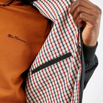 Chaqueta Harrington Signature Black - ECRU