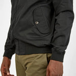 Chaqueta Harrington Signature Black - ECRU