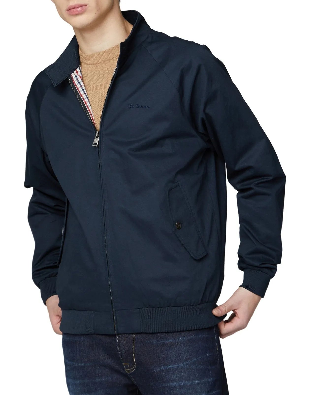 Chaqueta Harrington Signature - ECRU