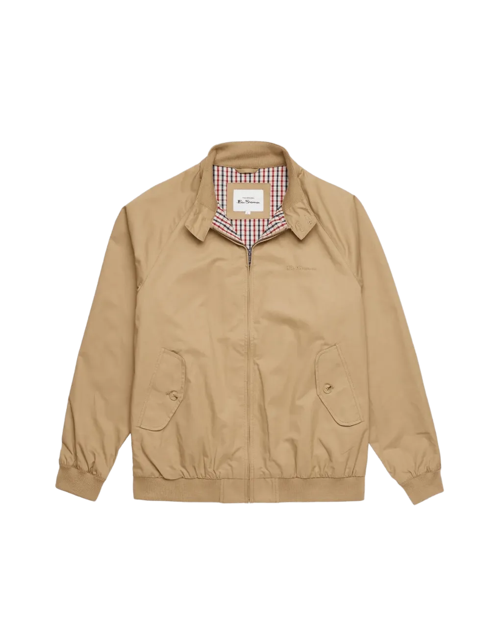 Chaqueta Harrington Signature Sand - ECRU