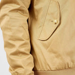 Chaqueta Harrington Signature Sand - ECRU