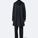 Chaqueta Impermeable A-line Black - ECRU